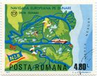 Rumunijos pašto ženklas „Delta Dunarii“