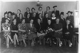 Skaitmeninis vaizdas „Lietuvos didžiosios kunigaikštienės Birutės karininkų šeimų moterų draugijos narės 1940 metais“