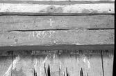 Fotonegatyvas „Klėties durų staktos detalė“