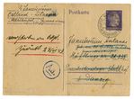 Pranės Januševičienės laiškas vyrui į Štuthofo koncentracijos stovyklą.