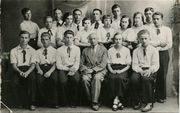 Biržų gimnazijos septintokai 1936 m.