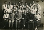 Biržų gimnazijos šeštokai 1935 m.