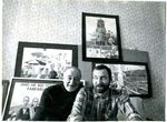 Rimgaudas  Karvelis ir sūnus Naglis Karvelis. Vilnius 1995 m.