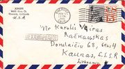 Laiškas Karoliui Vairui-Račkauskui