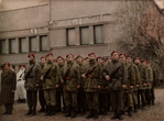 Lietuvos savanoriai prie Vytauto Didžiojo karo muziejaus