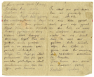 Laiškas, rašytas 1926 metų rugsėjo mėnesio 12 dieną.