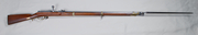 Adatinis šautuvas Dreyse, 1841 m. modelis. Su durtuvu