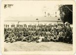 Nuotrauka. 2-ojo pėstininkų pulko 2-oji kuopa Pažaislio vienuolyne