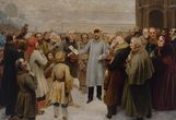 Rusijos imperatorius Aleksandras II skelbia baudžiavos panaikinimą