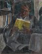 Vyras su geltona knyga