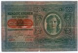 Valstybinis banknotas. 100 kronų