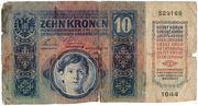 Valstybinis banknotas. 10 kronų