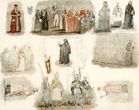 Lietuvos dvasininkų gyvenimo devyni akvareliniai eskizai