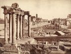 Saturno šventyklos griuvėsiai Romos forume