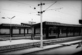 Prano Gudyno kelionių nuotrauka: traukinių stoties fragmentas, Viena (Austrija)
