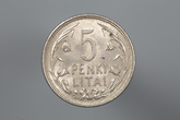 Lietuvos banko 5 litų moneta