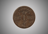 Lietuvos banko 1 cento moneta