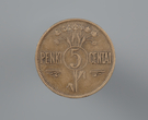 Lietuvos banko 5 centų moneta