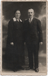 Rietavo valsčiaus viršaitis 1926 ir 1927-1933 m. Petras Salys su žmona Barbora Balandaite Saliene