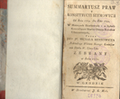 Summaryusz praw y Konstytucyi Seymowych od roku 1764. Do roku 1780.