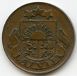 Latvija. 1 santimas, 1924 m.