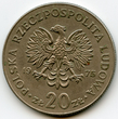 Lenkijos Liaudies Respublika, 20 zlotų, 1975 m.