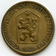 Čekoslovakija, 1 krona, 1962 m.