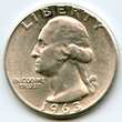 JAV, 25 centai (1/4 dolerio), 1963 m.