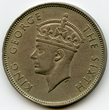 Mauricijus, 1 rupija, 1950 m.