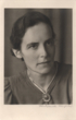 Fotografija. Gertės Minich portretas. 1940 m.