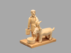 „Moteris su ožka“