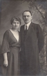 Marija Šenferienė (Štreitaitė) su vyru Stasiu Šenferiu