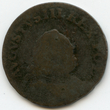 Abiejų Tautų Respublika, Augusto III  1 varinis grašis (3 šilingai), 1754 m.