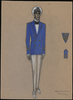 Baterflai kostiumo eskizas Dž. Pučinio operai „Madam Baterflai“