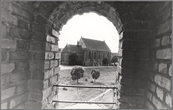 Vaizdas iš Kauno pilies bokšto, matosi Šv. Jurgio Kankinio bažnyčia
