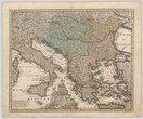Danubius & Ister cum Dominio Turcico in Europa et adjacentibus Regionibus descriptus a fonte ad Ostia