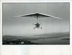 K. Mikalauskas motorinėje skraidyklėje virš Nemuno