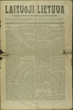 Laikraštis „Laisvoji Lietuva“, 1918-12-05, Nr. 4