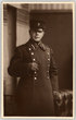 Rėzeknės (Latvija) IX pėstininkų pulko leitenantas Gustavas Aleksandras Rauskinis (1902–1979)