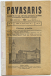 Laikraštis, „PAVASARIS“, 1925 m. Nr. 16