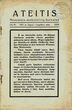 „Ateitis“, mėnesinis moksleivių žurnalas. Nr 7–8. 1932 m. liepos–rugpjūčio mėn., XXII