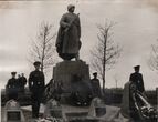 Utenos sovietinių kareivių kapinės 1964 m.