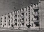 Utena, Komunarų gatvės daugiabutis  1964 m.