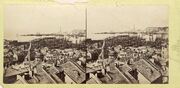 Stereoskopinė fotografija. Genujos uosto panorama