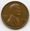 JAV, 1 centas, 1972 m.
