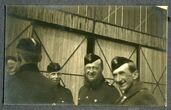 Lietuvos karo aviacijos karininkai Eugenijus Šalkauskas ir Liudvikas Velbutas