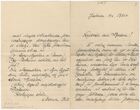 Marijos Budrikytės laiškas tėvams į Gerulius.