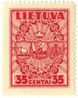 Standartinės laidos 35 centų pašto ženklas
