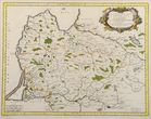 Kuršo, Žiemgalos ir Žemaitijos žemėlapis "La Curlande Duché et Samogitie autrefois de la Livonie, La Samogitie Duché en Lituanie"
