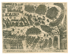 Grafikos darbas, vaizduojantis Onos Habsburgaitės įvažiavimą į Krokuvą 1592 m.